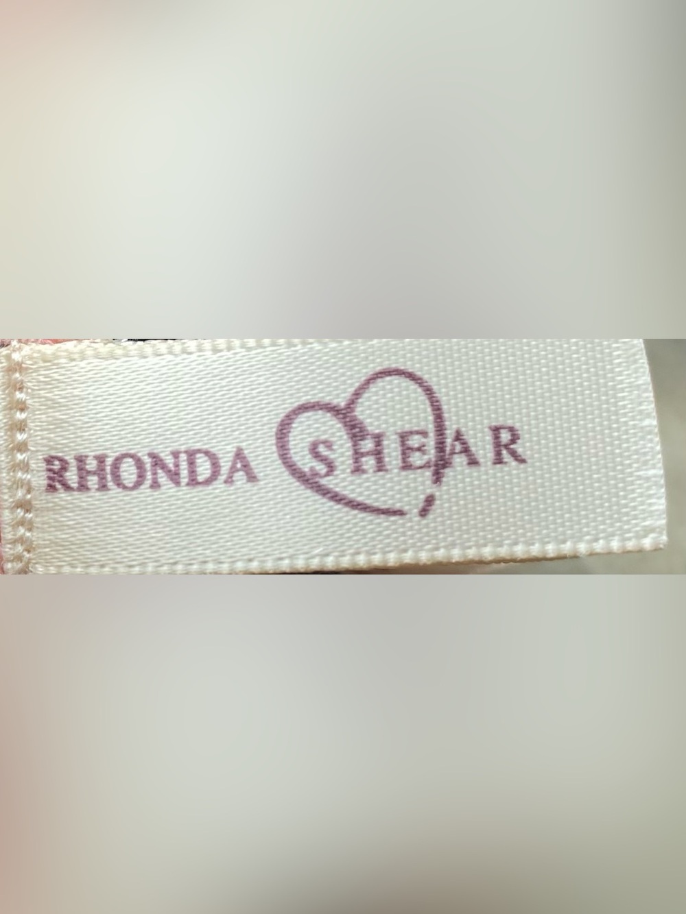 Rhonda Shear L Pink Leopard Print Bralette Wireless - Picture 4 of 4